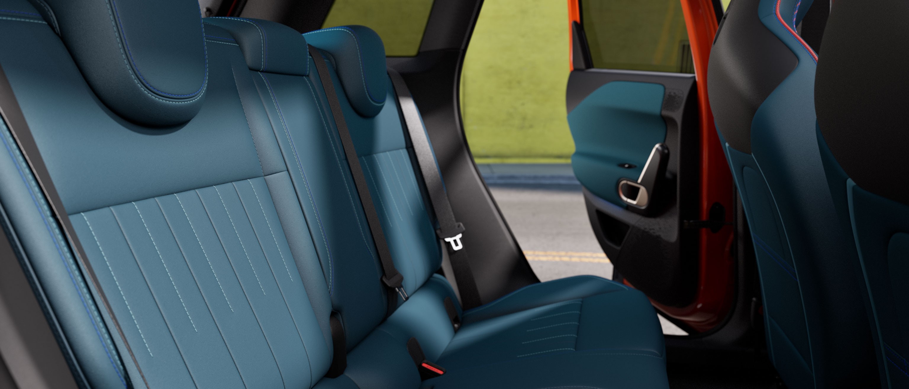 Alrafmagnaður MINI Aceman - innra rými - sæti